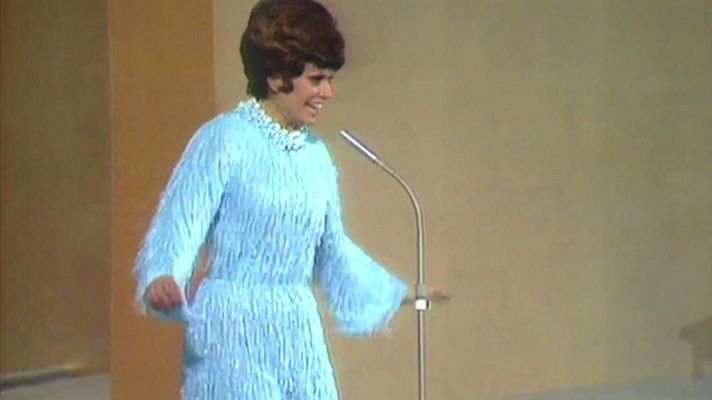 Telediario 1 - La final de Eurovisión 1969: a color y en castellano