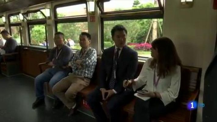 Telediario 1 - Una localidad China con inspiración de Europa