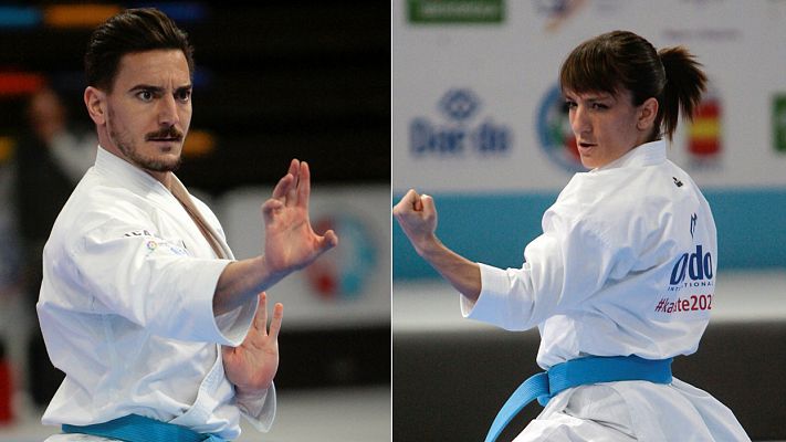 Europeos de kárate 2019 | Katas de Sandra Sánchez y Damián Quintero en la final del Europeo