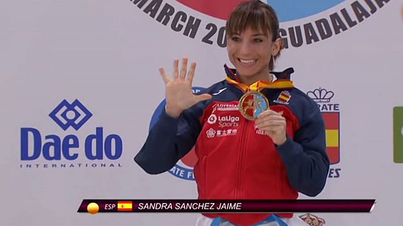 La española Sandra Sánchez se cuelga su quinto oro
