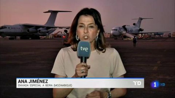 Telediario 1 - La ayuda internacional sigue llegando a Mozambique