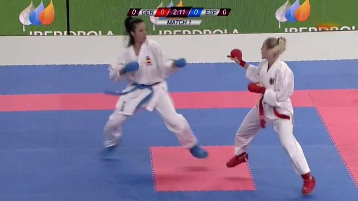 Campeonato de Europa. Finales Kumite Equipos Femenino