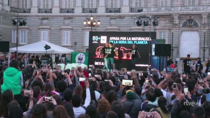 Eurovisión - Actuación de Miki por la #horadelplaneta