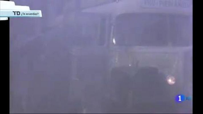 Telediario 1 - Los coches de línea