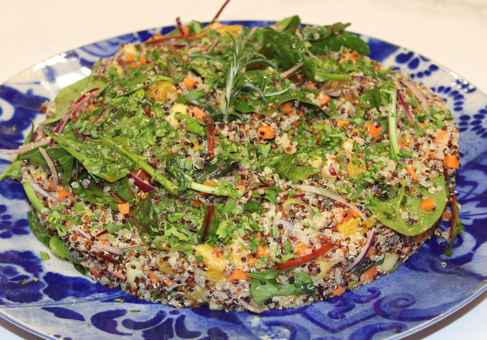 "Ensalada de quinoa" de Dani García