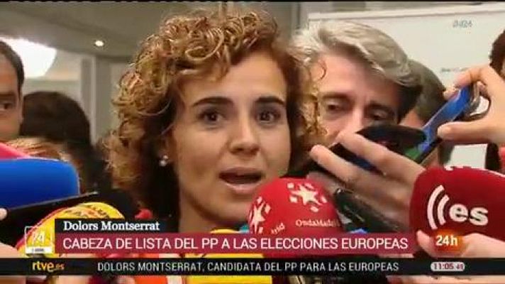 Dolors Montserrat agradece a Casado el "honor" de encabezar la lista del PP a las europeas