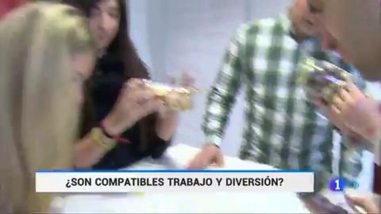 Telediario 1: ¿Está reñido el trabajo con la diversión? | RTVE Play