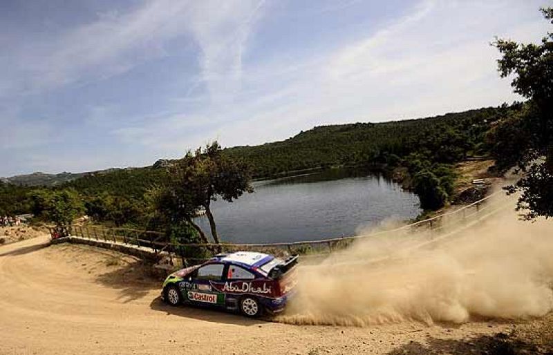Latvala, líder del Rally de Cerdeña