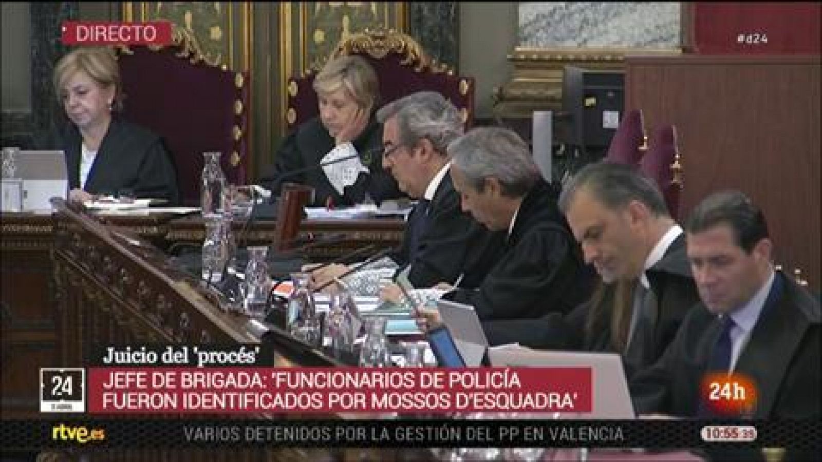 Juicio procés: El comisario de Información de la Policía en Cataluña declara que hubo mossos que pidieron refuerzos a su cuerpo sin éxito