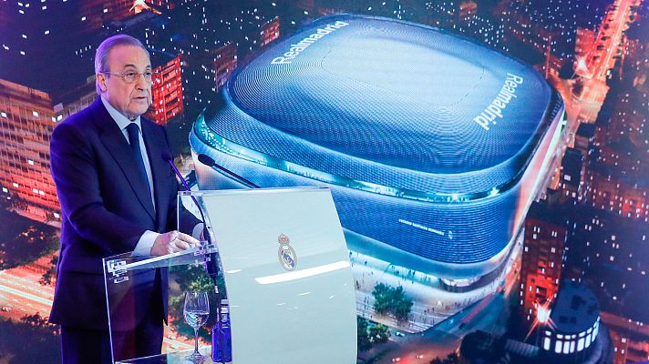 Telediario 1 - El Bernabéu se remodelará para convertirse en "un icono vanguardista y universal"