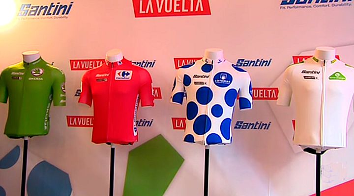 Telediario 1 - El maillot blanco al mejor joven, gran novedad de la Vuelta