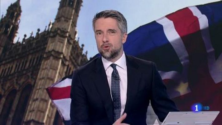 Telediario 1 - La primera reunión entre May y Corbyn para el 'Brexit' se salda con un calendario de trabajo y pocos avances