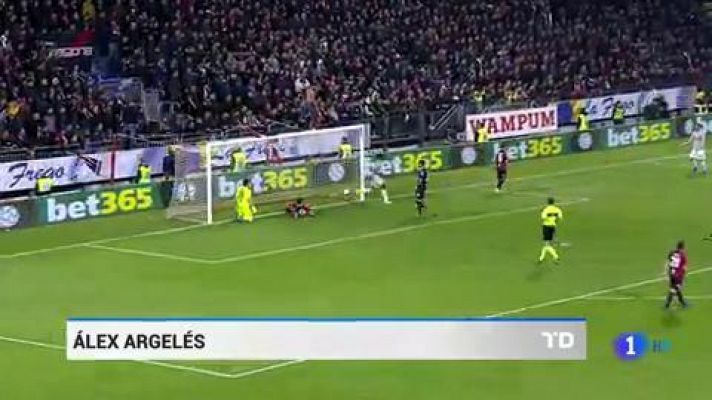 Telediario 1 - Solidaridad del fútbol con Kean y críticas a Bonucci