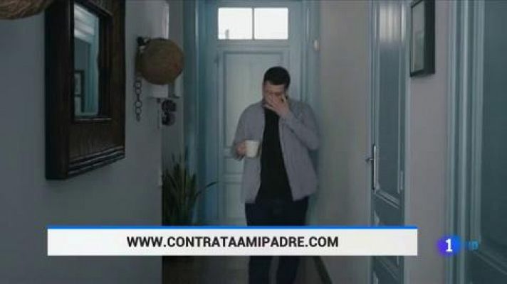 Telediario 1 - 'Contrata a mi padre', un viral que sobre la dificultad de encontrar empleo con más de 50 años