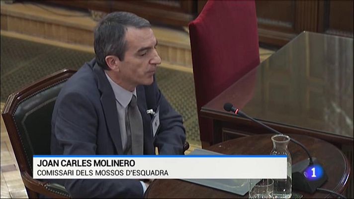 L'Informatiu - Molinero insisteix que els Mossos no compartien l'aposta independentista