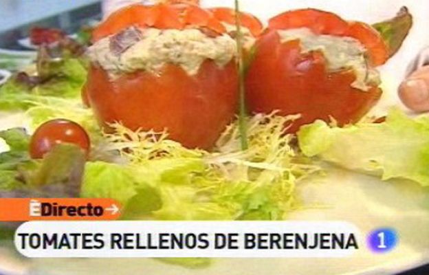 RTVE Cocina - Tomates rellenos de berenjena