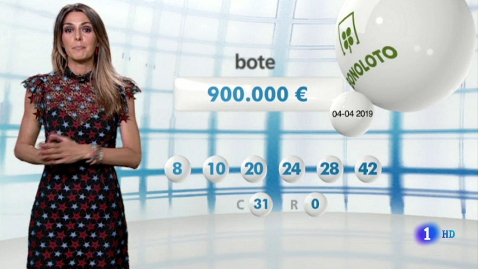 Lotería Nacional + La Primitiva + Bonoloto - 04/04/19 - ver ahora