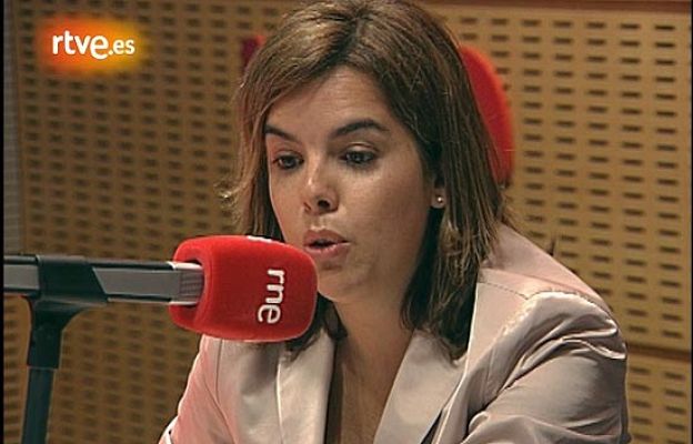 Soraya Sáenz de Santamaría, en RNE