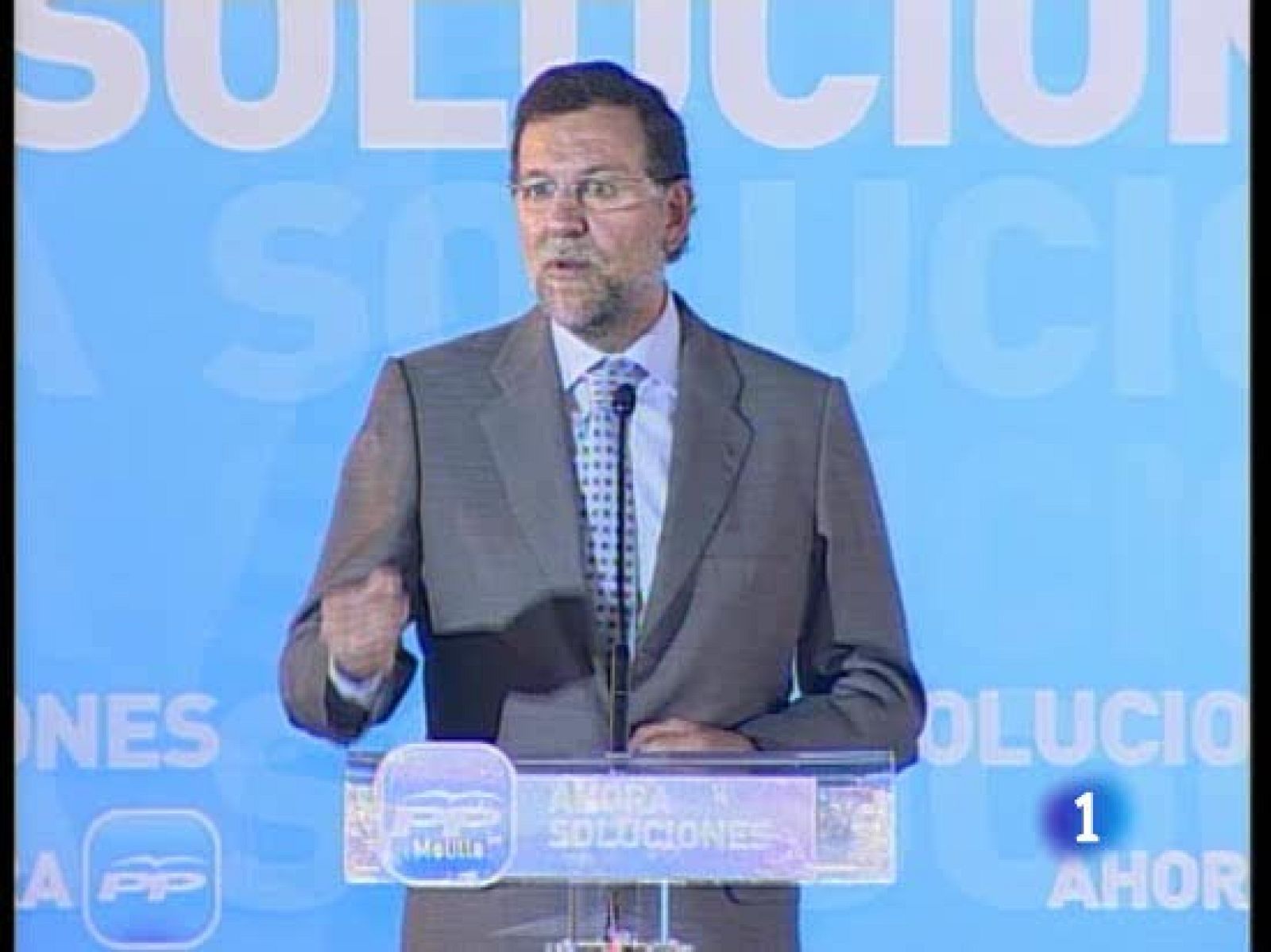 El suceso ha sorprendido al líder del PP en un acto electoral en Melilla.