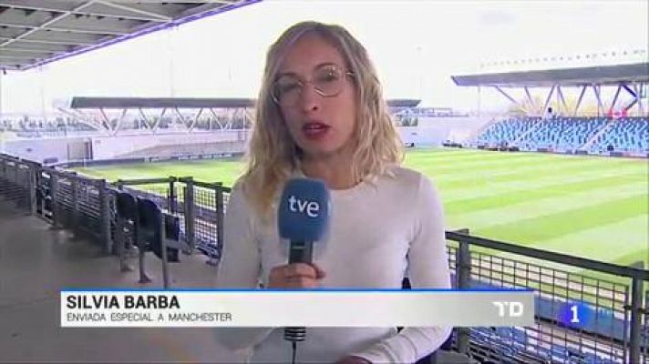 Telediario 1 - Guardiola ve favorito al Barcelona en su duelo ante el Atlético