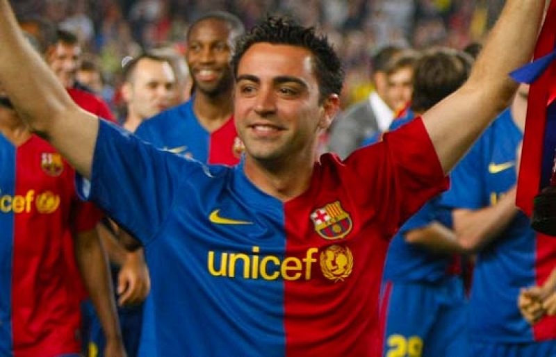 Xavi Hernández advierte de que en la final de la 'Champions' agredirán futbolísticamente al Manchester United.