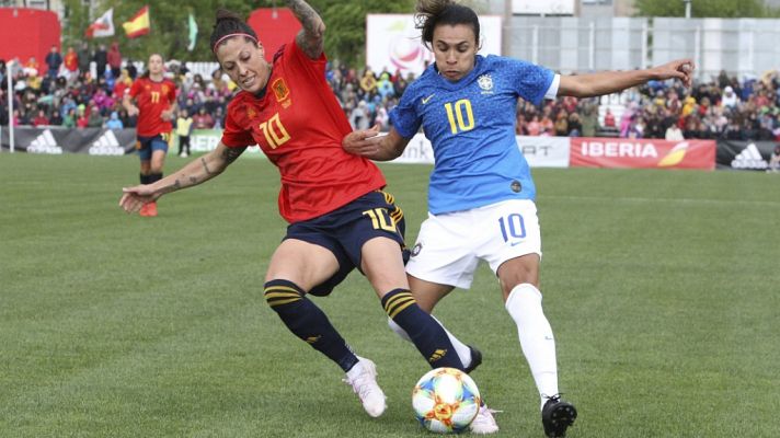 Fútbol Femenino - Amistoso Internacional: España - Brasil