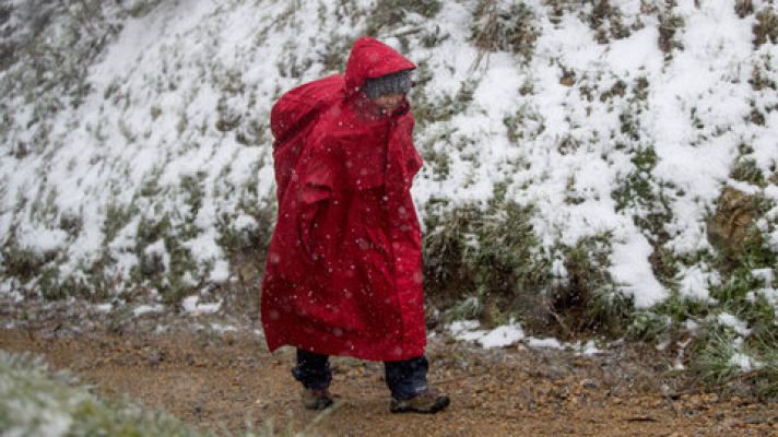 Riesgo amarillo por  frío, viento y nieve