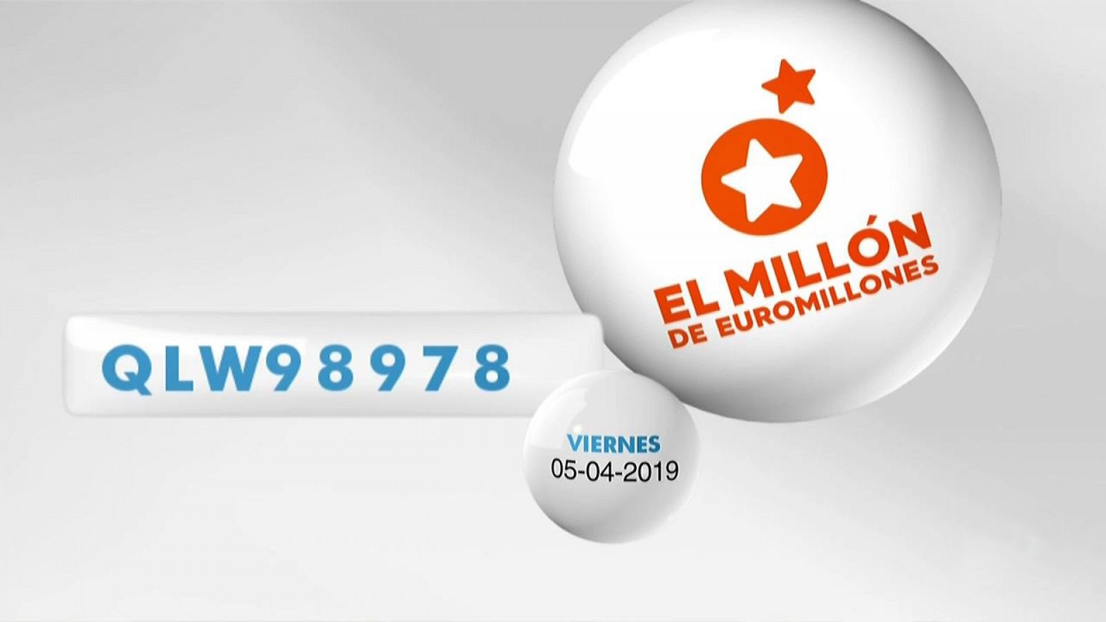 Loterías: La suerte en tus manos - 05/04/19 | RTVE Play