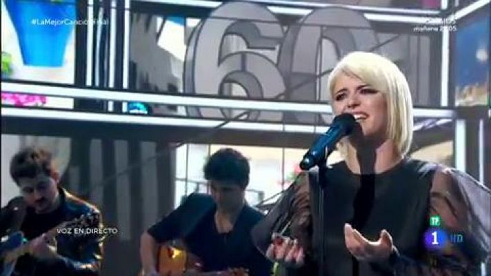 Alba Reche y su versión de 'Mediterráneo'