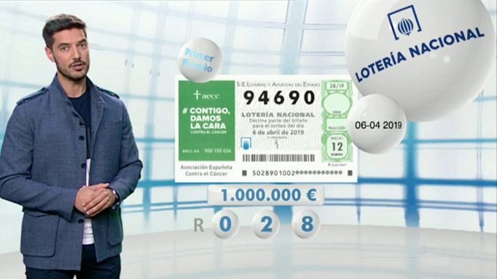 Lotería Nacional - 06/04/19