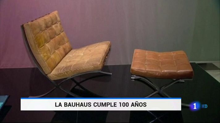 Telediario 1 - Alemania recuerda con un nuevo museo los 100 años de la Bauhaus