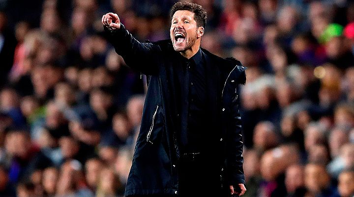 Estudio Estadio - Simeone: "Si el árbitro escuchó insulto, bien expulsado, pero no son siempre igual"