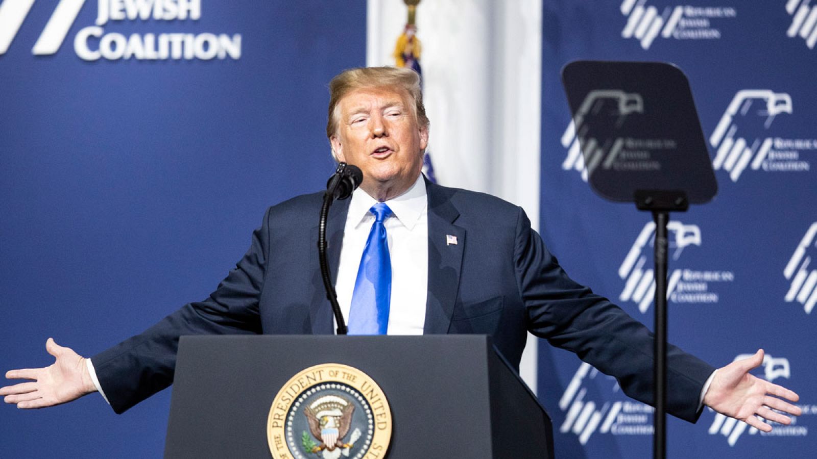 Trump dice que reconocer la soberanía israelí del Golán no tendrá consecuencias - Informativo 24h | Ver