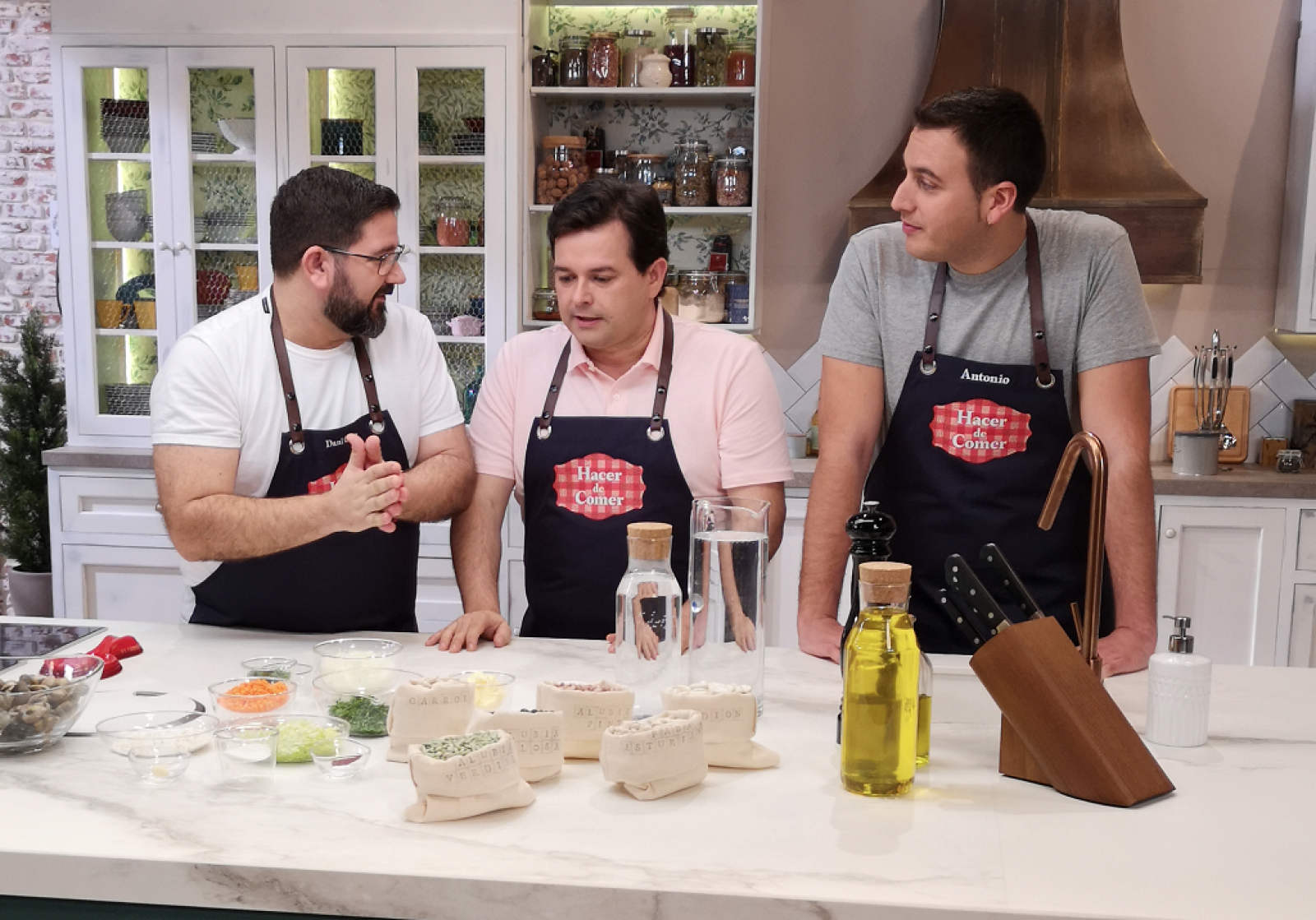 El chef Marcos Morán visita "Hacer de comer" 