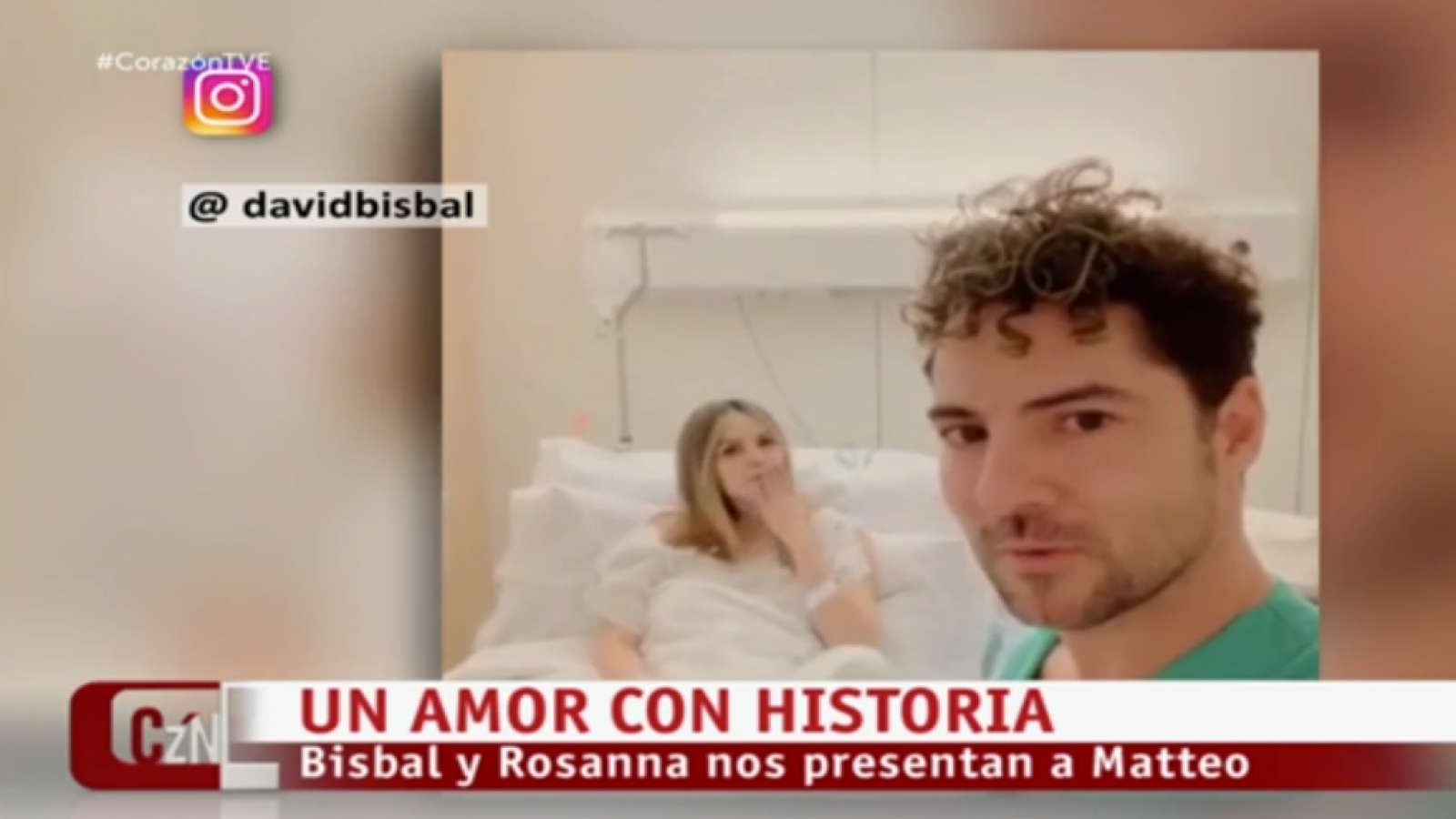 David Bisbal y Rosanna Zanetti dan la bienvenida a su hijo Matteo