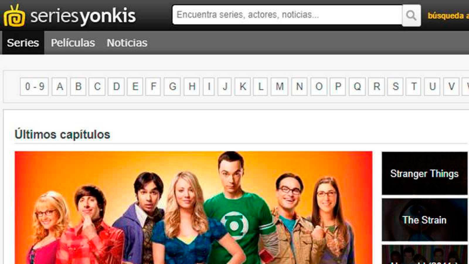 Telediario 1: El creador de 'seriesyonkis' descarga la responsabilidad en los usuarios de la web | RTVE Play