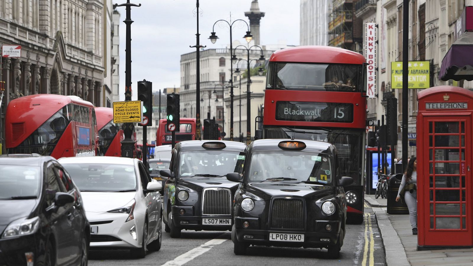 Contaminación Londres : Londres restringe el tráfico en el centro para combatir la contaminación- RTVE.es