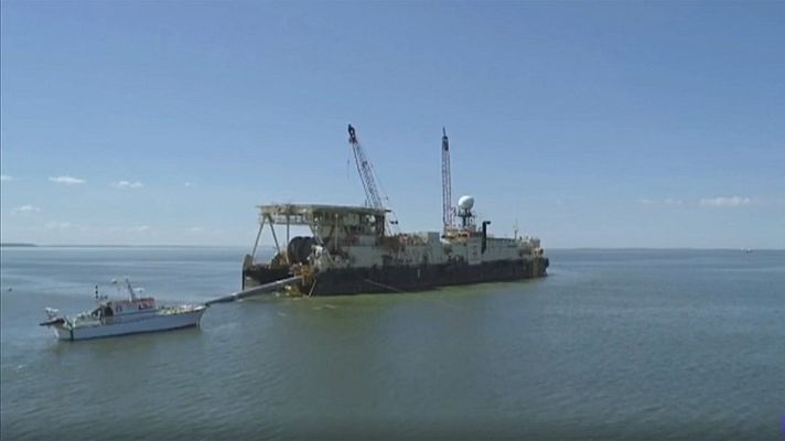 Telediario 1 - Un nuevo gasoducto submarino llevará gas ruso a Alemania sin pasar por Ucrania