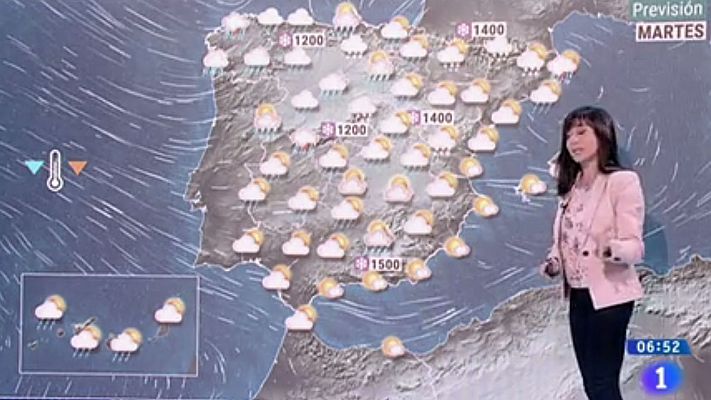 El tiempo - Llueve en Galicia y bajan las temperaturas