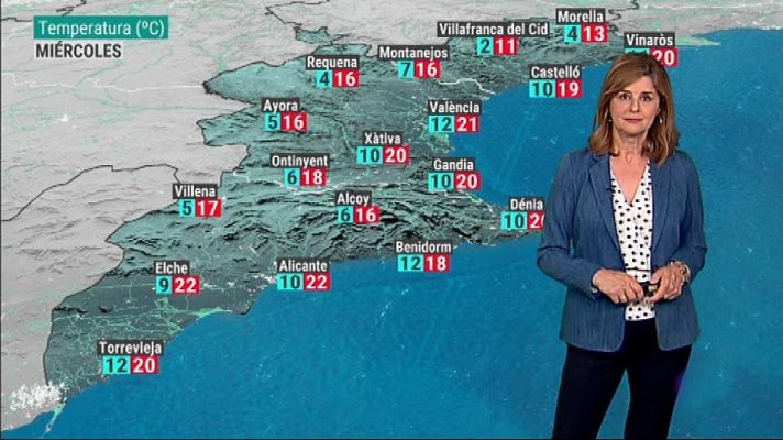L'informatiu - Comunitat Valenciana - El tiempo en la Comunidad Valenciana - 09/04/19
