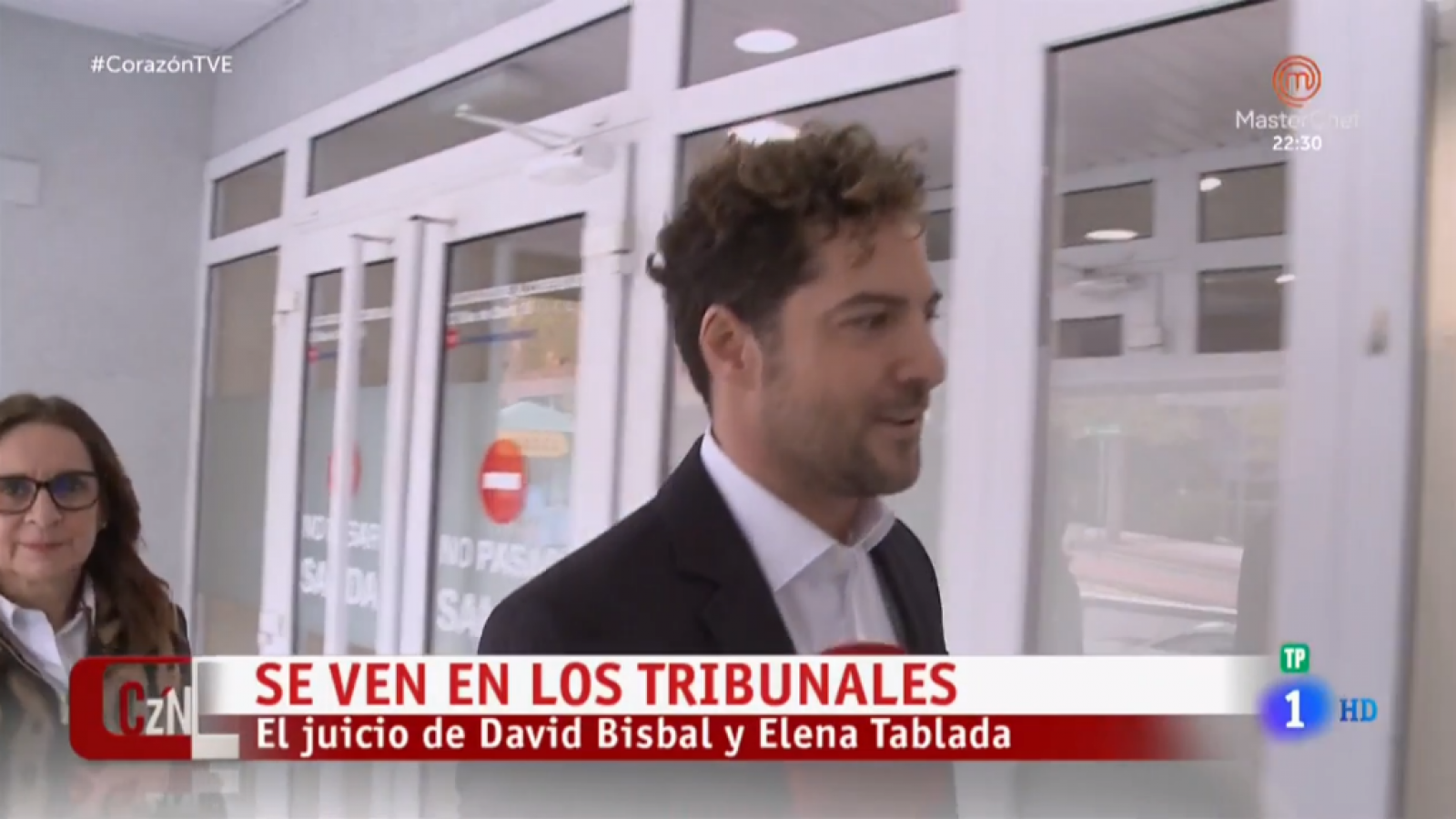 David Bisbal y Elena Tablada se ven en los juzgados