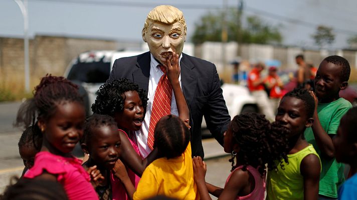 Telediario 1 - Mexico, destino de una inmigración global