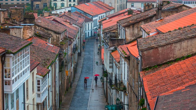 Precipitaciones localmente fuertes o persistentes en el oeste de Galicia - Ver ahora