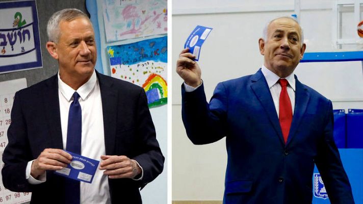 Netanyahu se acerca a su quinto mandato en Israel tras su empate con Gantz