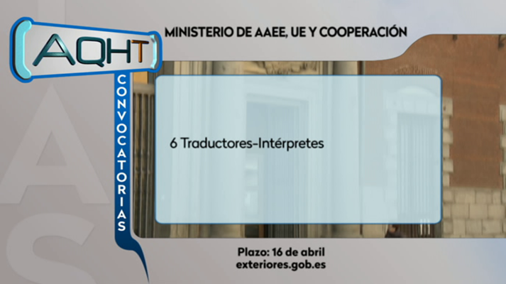 Aquí hay trabajo - Aquí hay trabajo - 10/04/19