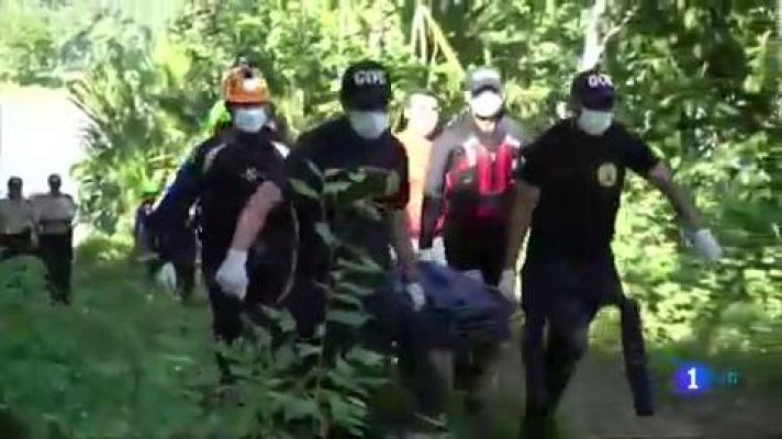 Telediario 1 - Identifican el cadáver del español desaparecido en Ecuador