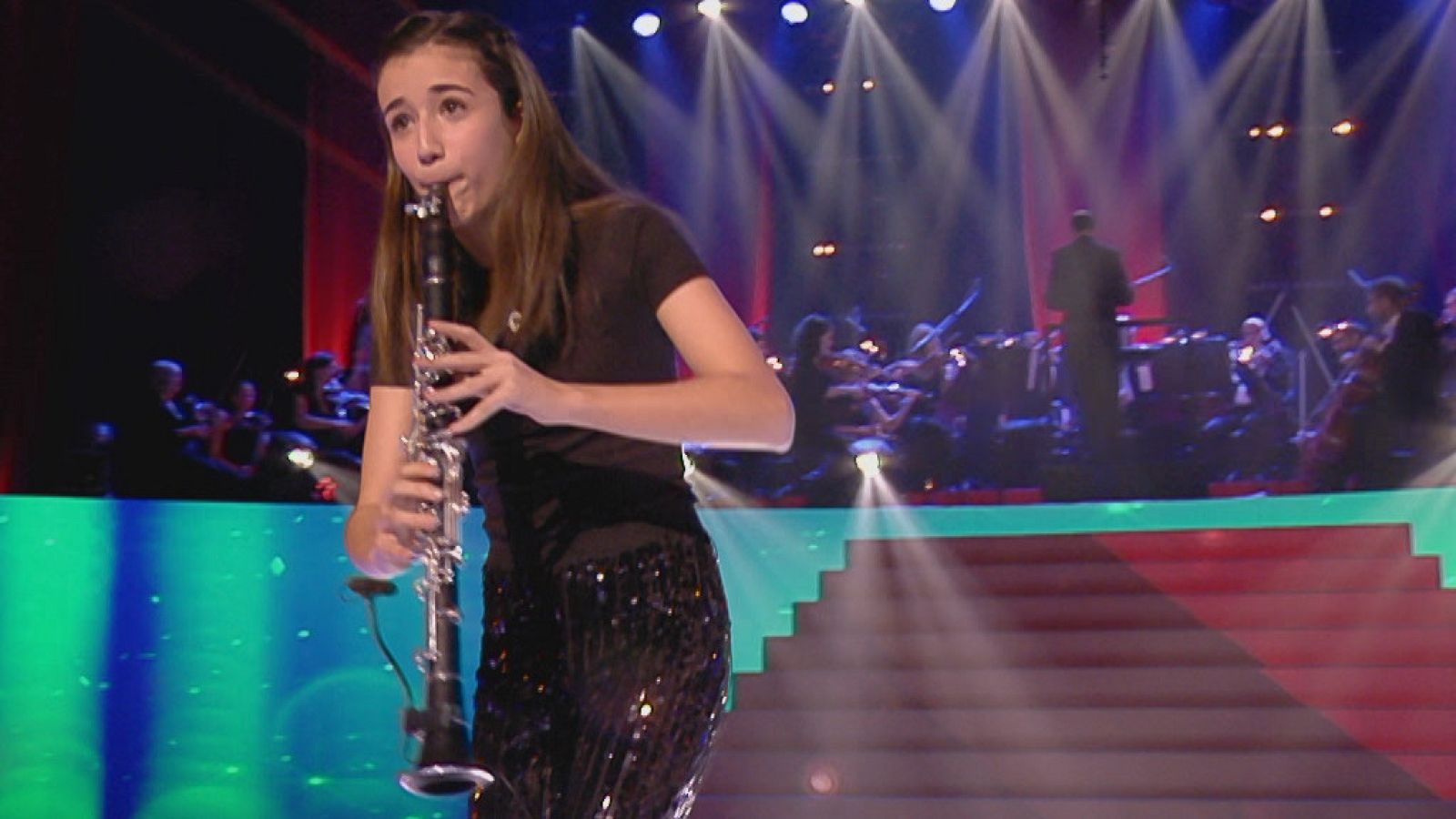 El clarinete de Carla nos trasladó a la infancia | Ver