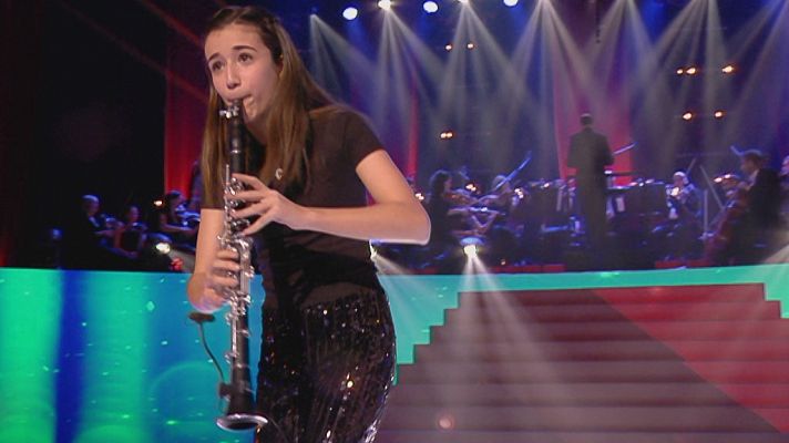 El clarinete de Carla nos trasladó a la infancia  