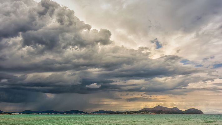 El tiempo - Posibilidad de chubascos fuertes en Baleares