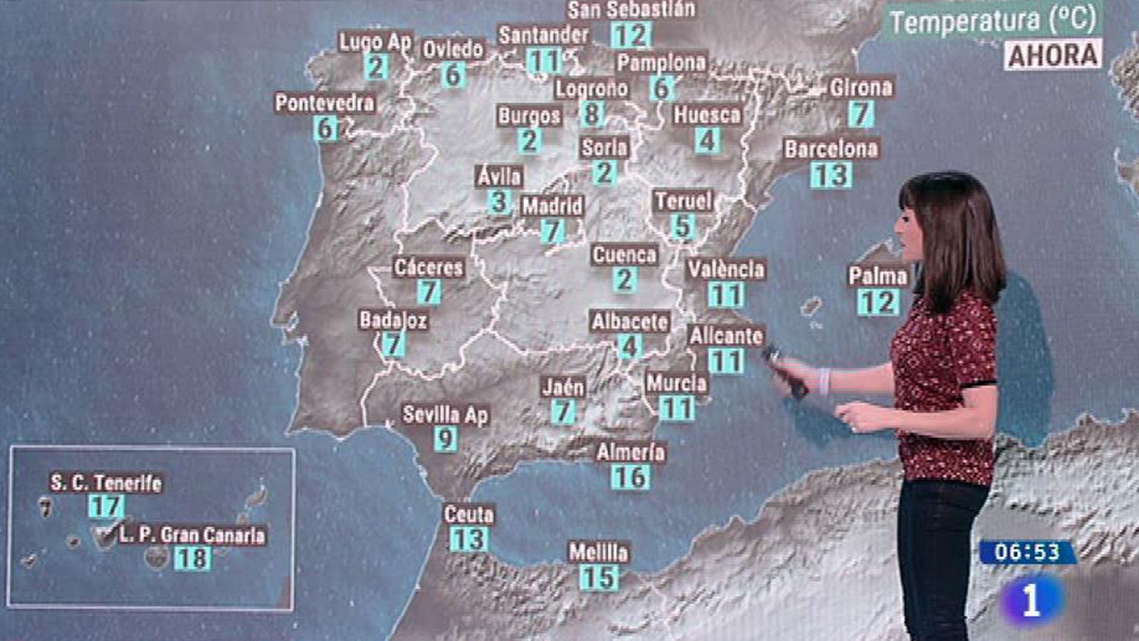 Chubascos aislados y subida de las temperaturas